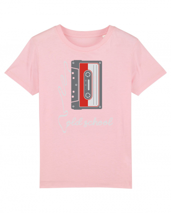 Cassette Tape Old School 80s Retro Cotton Pink