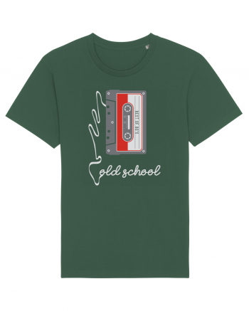 Cassette Tape Old School 80s Retro Bottle Green