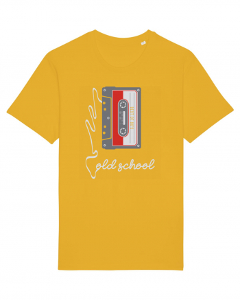 Cassette Tape Old School 80s Retro Spectra Yellow