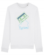 Eighties Cassette Tape 80s Retro Bluză mânecă lungă Unisex Rise