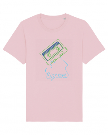 Eighties Cassette Tape 80s Retro Cotton Pink