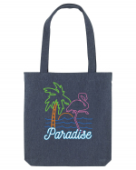 Flamingo Paradise Vintage 80s Sacoșă textilă