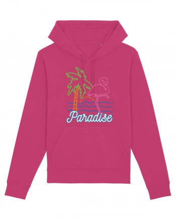 Flamingo Paradise Vintage 80s Raspberry