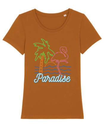 Flamingo Paradise Vintage 80s Roasted Orange