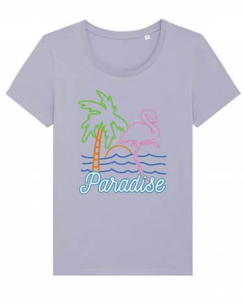 Flamingo Paradise Vintage 80s Lavender