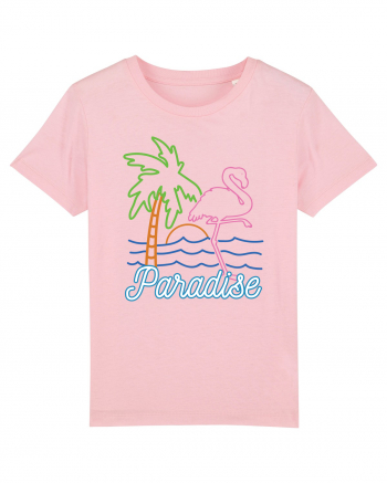 Flamingo Paradise Vintage 80s Cotton Pink