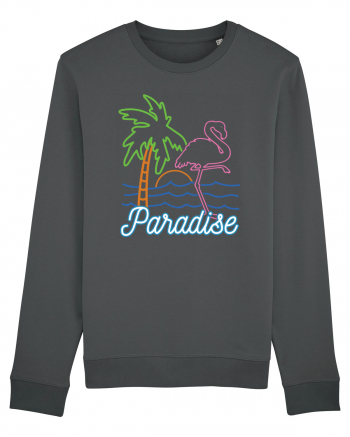 Flamingo Paradise Vintage 80s Anthracite