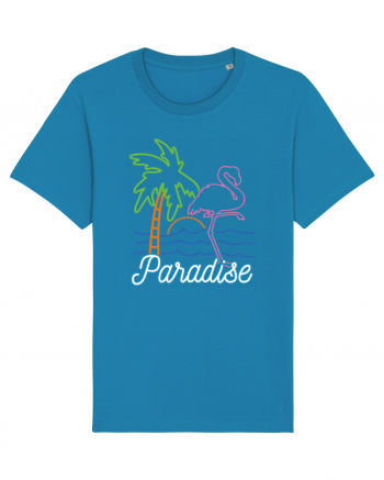 Flamingo Paradise Vintage 80s Azur