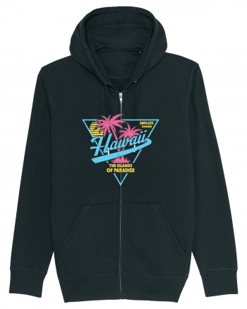 Hawaii 80s Retro Style Black