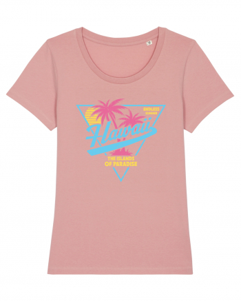 Hawaii 80s Retro Style Canyon Pink