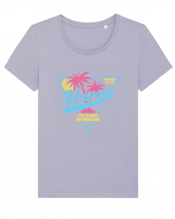 Hawaii 80s Retro Style Lavender