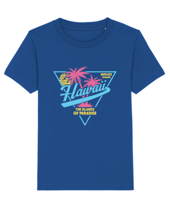 Hawaii 80s Retro Style Majorelle Blue