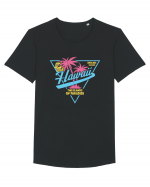 Hawaii 80s Retro Style Tricou mânecă scurtă guler larg Bărbat Skater