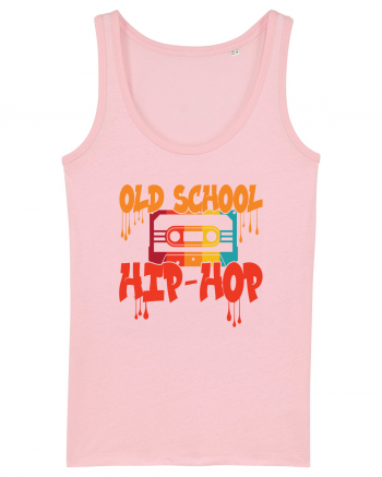 Hip Hop 80s 90s Graffiti Cassette Retro Cotton Pink