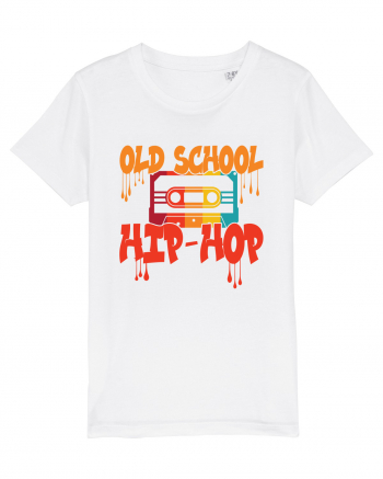 Hip Hop 80s 90s Graffiti Cassette Retro White