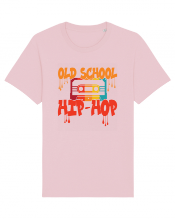 Hip Hop 80s 90s Graffiti Cassette Retro Cotton Pink