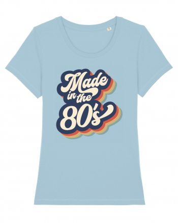 Made In The 80s Vintage Sky Blue