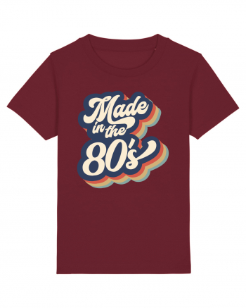 Made In The 80s Vintage Burgundy