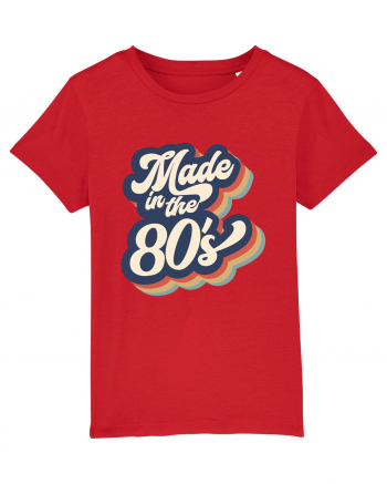 Made In The 80s Vintage Red