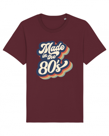 Made In The 80s Vintage Burgundy