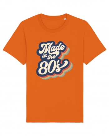 Made In The 80s Vintage Bright Orange