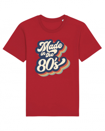 Made In The 80s Vintage Red