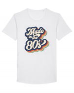 Made In The 80s Vintage Tricou mânecă scurtă guler larg Bărbat Skater