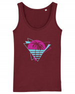 Palm Tree Retro 80s Maiou Damă Dreamer