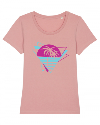 Palm Tree Retro 80s Canyon Pink