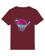 Palm Tree Retro 80s Tricou mânecă scurtă  Copii Mini Creator