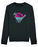 Palm Tree Retro 80s Bluză mânecă lungă Unisex Rise