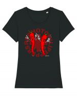 RED HOT ARDEI IUTI - ARDEI IUTI ROCKERI 1 Tricou mânecă scurtă guler larg fitted Damă Expresser