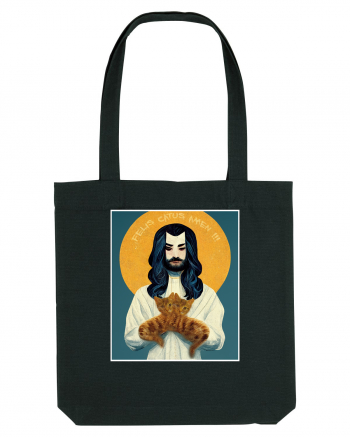 jesus cu pisici Black