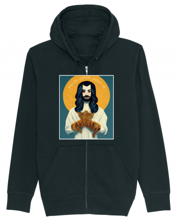 jesus cu pisici Black