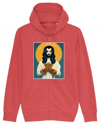 jesus cu pisici Carmine Red
