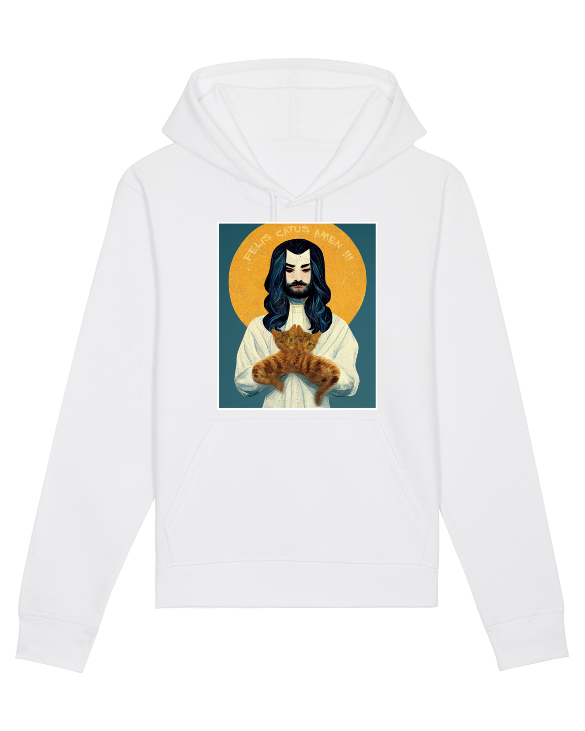Hanorac Unisex Drummer White