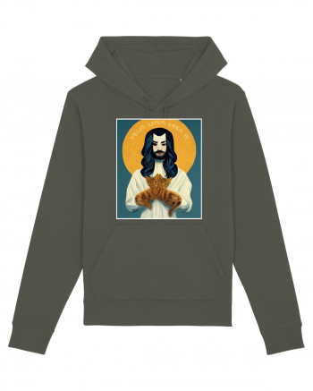 jesus cu pisici Khaki