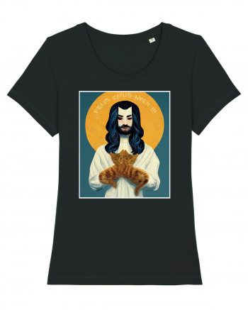 jesus cu pisici Black