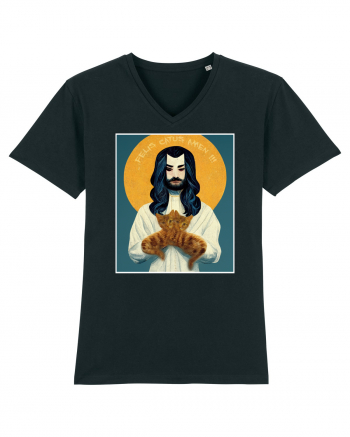 jesus cu pisici Black