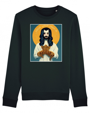 jesus cu pisici Black