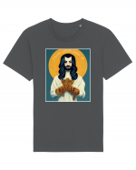 jesus cu pisici Tricou mânecă scurtă Unisex Rocker