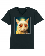 lord cats Tricou mânecă scurtă guler V Bărbat Presenter