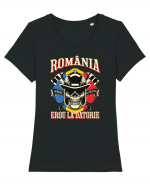 Pentru pompieri - Erou la datorie Tricou mânecă scurtă guler larg fitted Damă Expresser