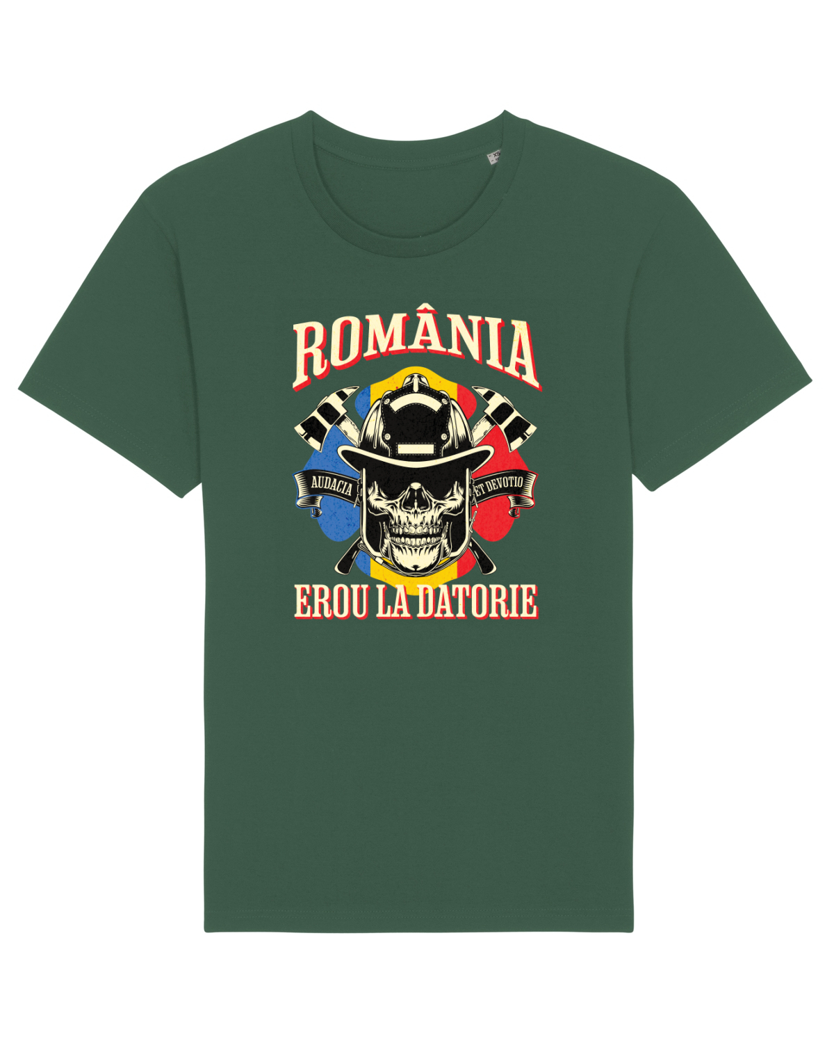 Tricou mânecă scurtă Unisex Rocker Bottle Green