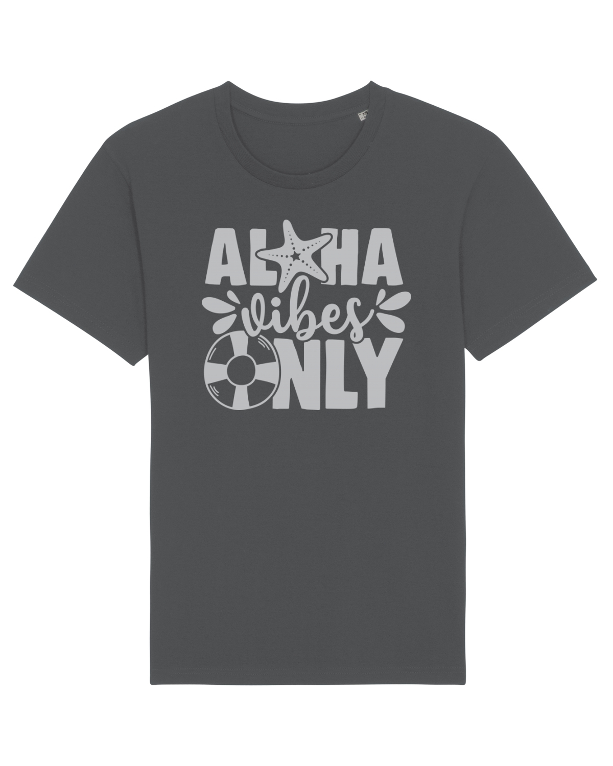 Tricou mânecă scurtă Unisex Rocker Anthracite