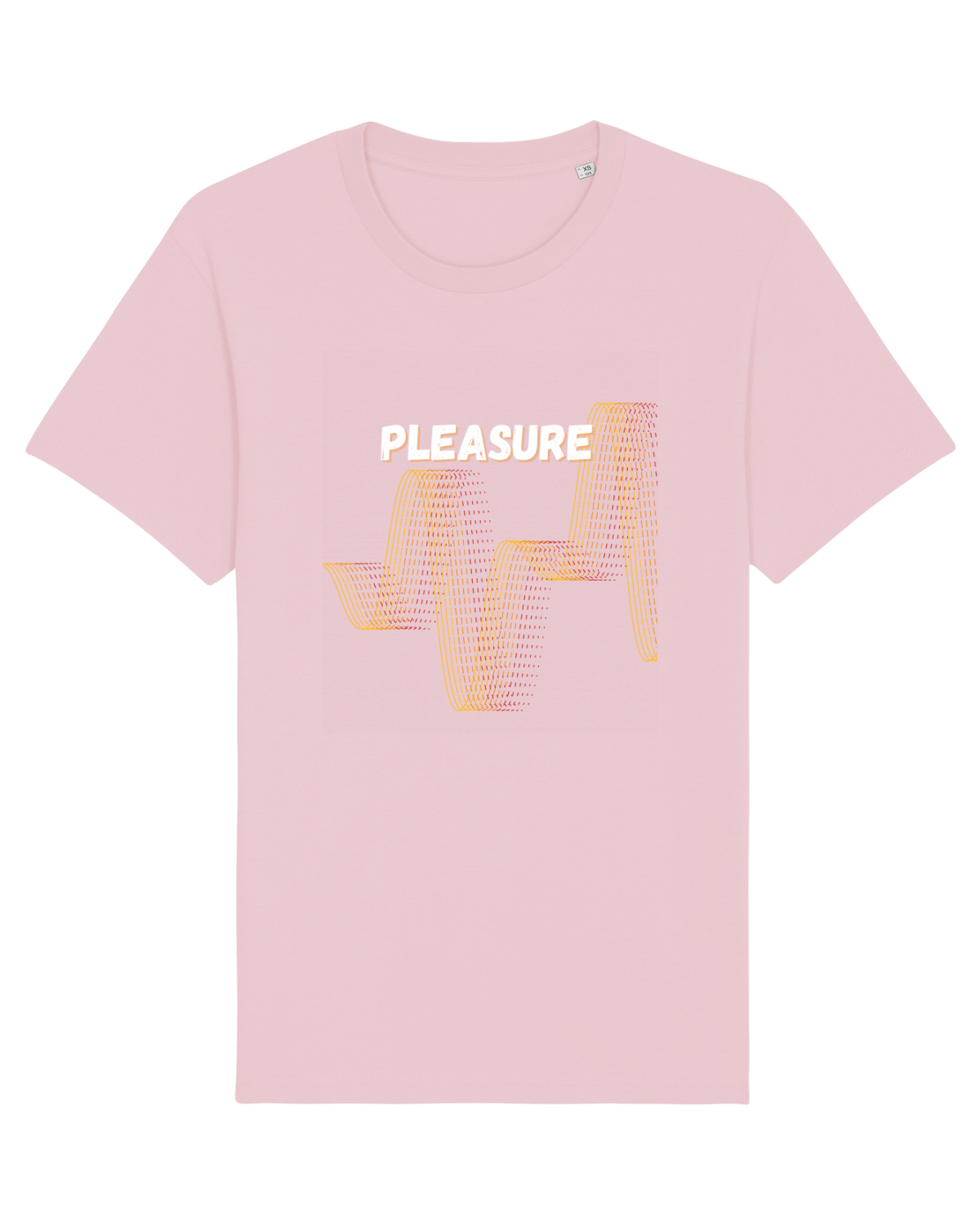 Tricou mânecă scurtă Unisex Rocker Cotton Pink