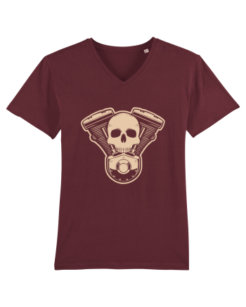 Skull Burgundy