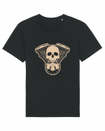 Skull Tricou mânecă scurtă Unisex Rocker