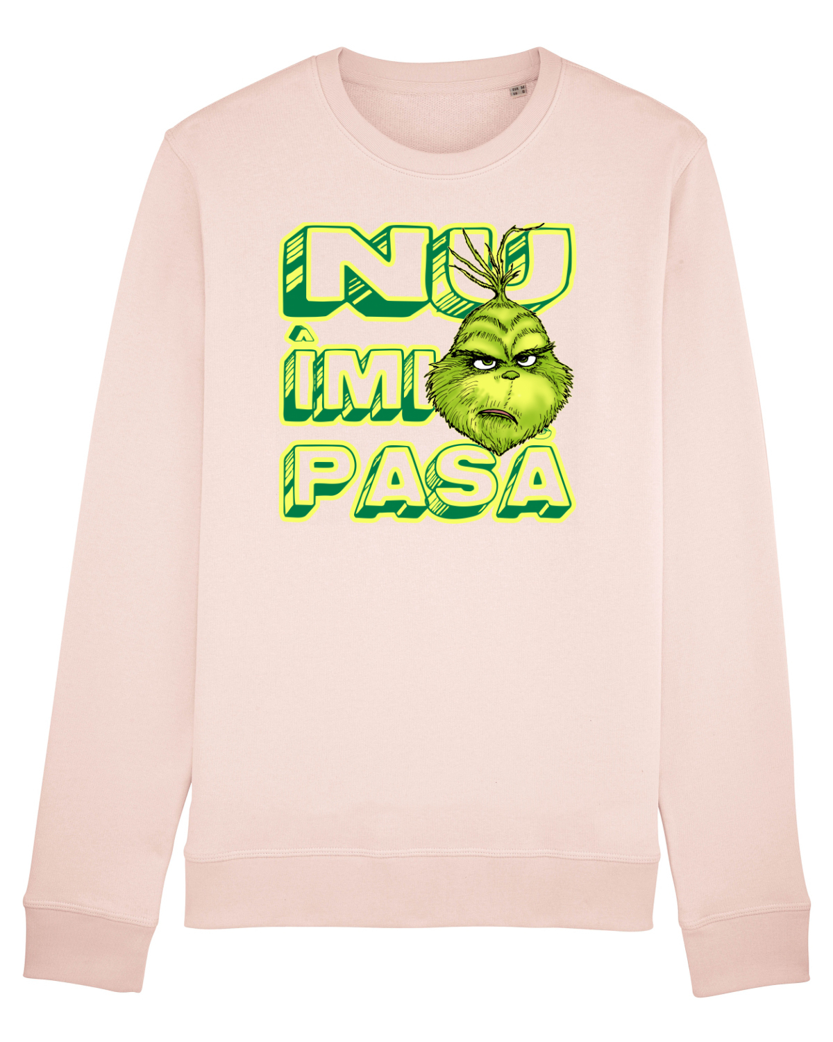 Bluză mânecă lungă Unisex Rise Candy Pink