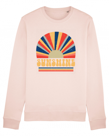 Retro 70s Style Hippie Sunshine Candy Pink